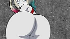 Harley hentai animation: Special sex adventure