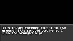 hey, check out this halloween cartoon in a strange house.