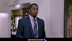 Babysitter caught rubbing pussy by big black cock daddy