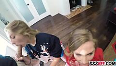 As Harley Dean, I Do Sexy Solo Jeans Striptease Revealing Big Booty and Tits. Playboy Loves It.