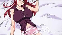 lesbian teacher explores her first time in hentai