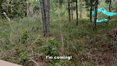 Latina Babes Devour Pussy Outdoors in Jungle Camp