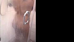 Vacation lust: Dirty talking brunette MILF masturbates in this video