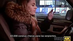 debt4k young businesswoman eveline dellai 😩 fucked by debt collector in pov rough sex