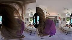 Sophia Sultry gets stretched out in extreme VR porn with monster cock