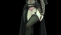 Hentai Anime 3D Cartoon with Weak Sound Naked Dance