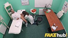 Ever seen a fake hospital doc give double hot cum to a sexy Spanish student?