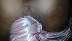 A young beauty with natural big boobs gets a facial while giving a blowjob and having her clit stimulated until she cums