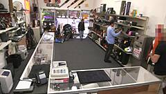 I Show The Amateur The Back Room Where The Babe Gets Fucked