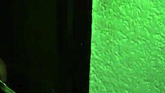 Redhead MILF with big ass and tits gives blowjob, bent over for creampie POV.