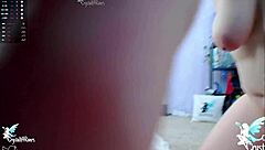 Big tits homemade brunette gets a deepthroat facial