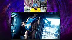 In fantasy hentai, jaheira gets assfucked while aerith watches tifa in pov