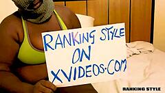 Redhead MILF with big ass and tits gives blowjob, bent over for creampie POV.