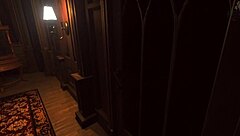 Redhead MILF with big ass and tits gives blowjob, bent over for creampie POV.