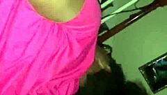 Ebony step mom loves stepson's big black cock in her fat ass