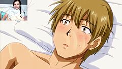There is so much cum in my pussy and I am an only woman in this uncensored hentai with English subtitles