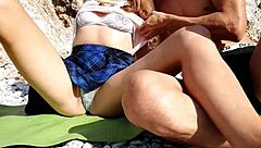 hard fuck fingers sexy teen squirting outdoor