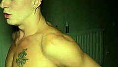 Gay college students party, kiss, and engage in anal sex