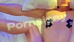 Young gay couple's passionate bareback sex in the gym