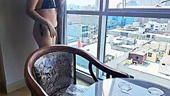 Real sex with an influencer in a Linz hotel room