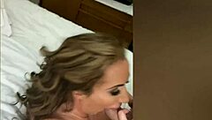 Richelle Ryan meets a stud in the lobby