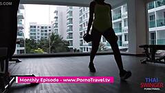 Lucky Asian Hooker Gets Fucked Without Condom by Group