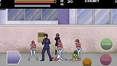 hentai guy has sex with all the girls on the street