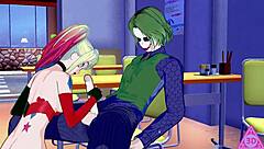 Harley Quinn Hentai Blowjob And Cumshot
