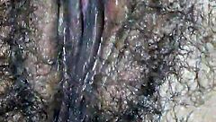 Sucking On Sweet Hairy Pussy With Licking Action