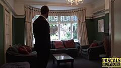 Busty fetish milf rides Pascal White!