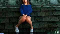 Beautiful game of seduction with stepsis Sara in Milfy City