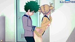 Himiko Toga and Izuku Midoriya in intense 3D hentai