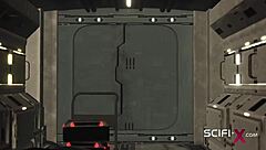 Busty Blonde Has Extreme Sex with Android in Sci-Fi Lab