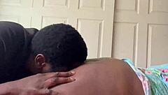 PUTTING MY FACE IN HER PUSSY BEFORE POUNDING WITH MONSTER COCK