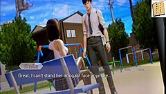 i explore the academy in episode 36 of this hentai game