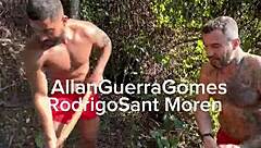 Gay yoga instructor gets help from his students
