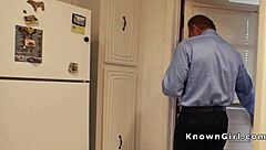 almost caught while giving blowjob in group