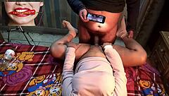 indian bhabhi shares intimate moments with loud moans