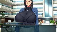 Let’s play the new hentai game Kanojo no okaa-san and fuck her in the bathroom