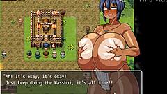 Tanned Girl Natsuki Hentai Game Ep 33 Festival Public Blowgang With Double Penetration Curvy Big Cock