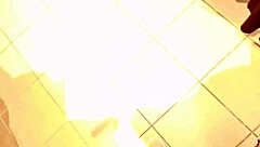 Italian Stepmom Flashes Super Hairy Pussy in Clothing Store Close-Up