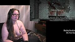 i play outlast naked showing my big ass and tattoos