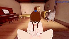 Mei and konan fuck intensely