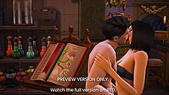 3D animated hentai with a love potion theme, a Harry Potter fan fiction