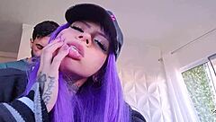 Beautiful athletic girl gets her pussy filled with cum