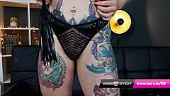 watch the british alt girl masturbate