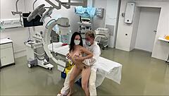 Surveillance cam at real hospital with fake doctor bubble butt patient was fucked so rough