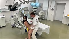 Surveillance cam at real hospital with fake doctor bubble butt patient was fucked so rough