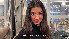 i invited random guy on train for public anal banging