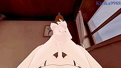 Mei and konan fuck intensely